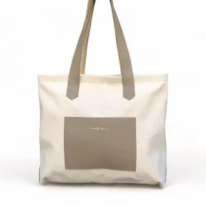 Play   Aprés Bag  - Creta Leather / Natural Canvas