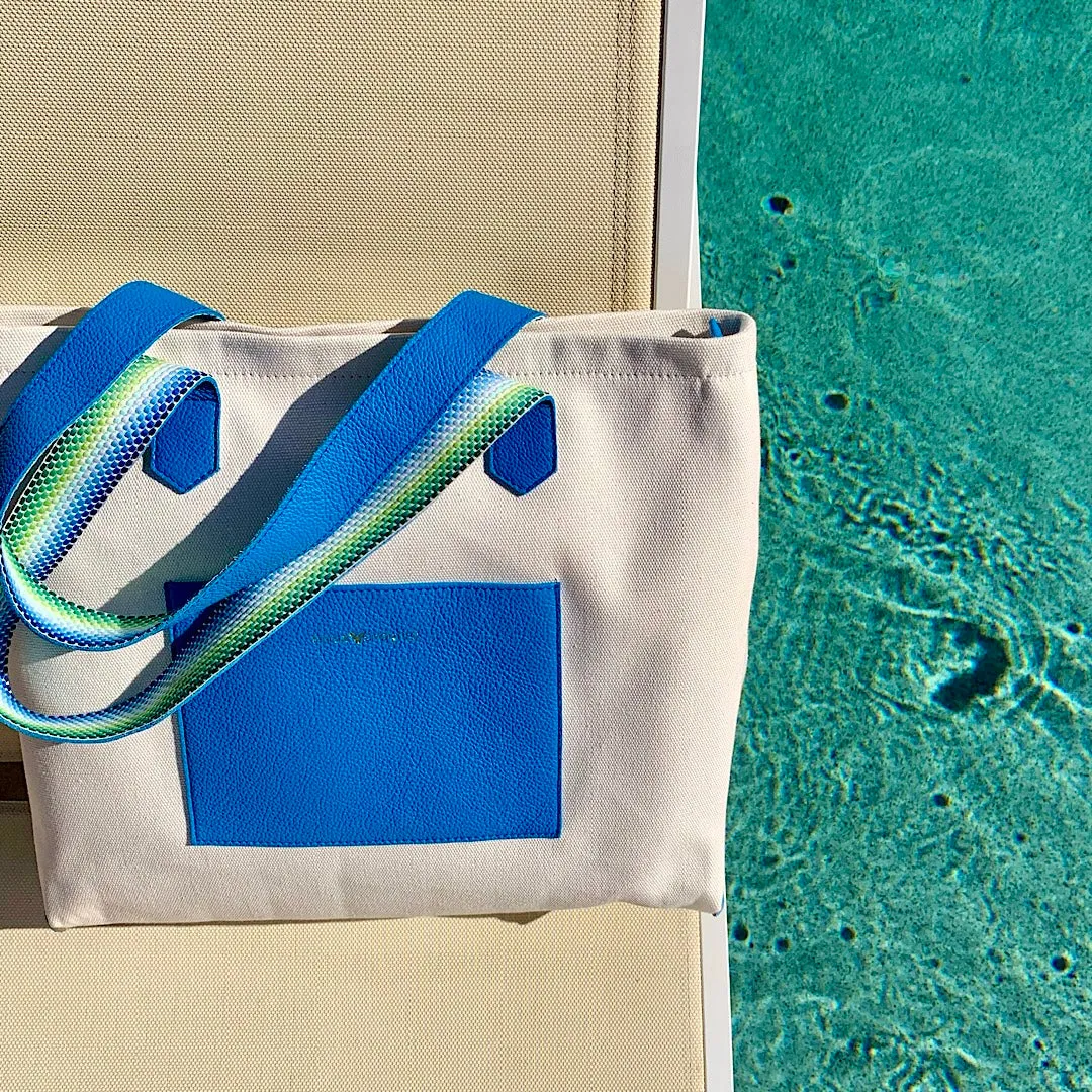 Play   Aprés Bag  - Creta Leather / Natural Canvas
