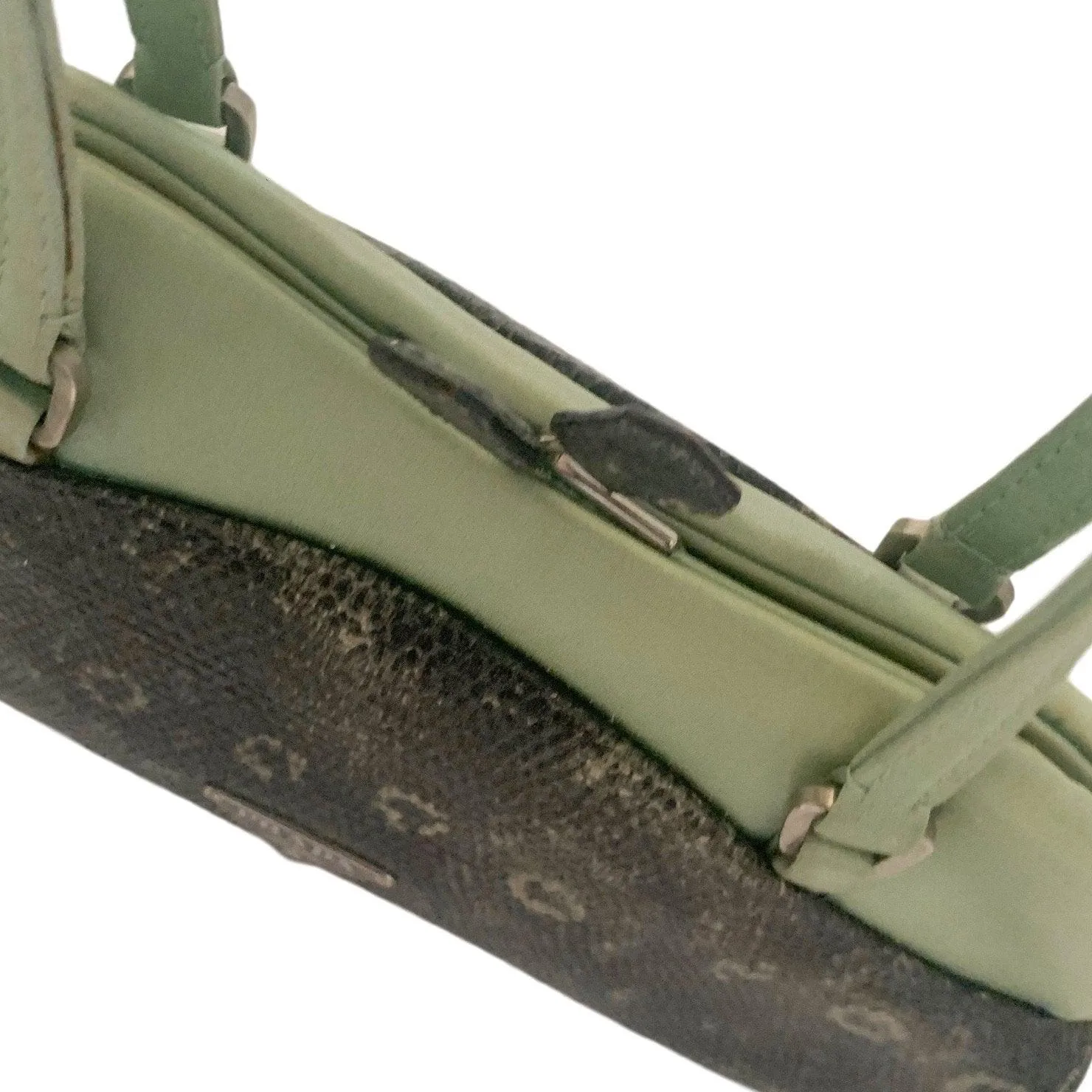 Prada Mini Lizard Skin Satin Bag