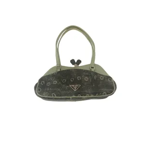 Prada Mini Lizard Skin Satin Bag