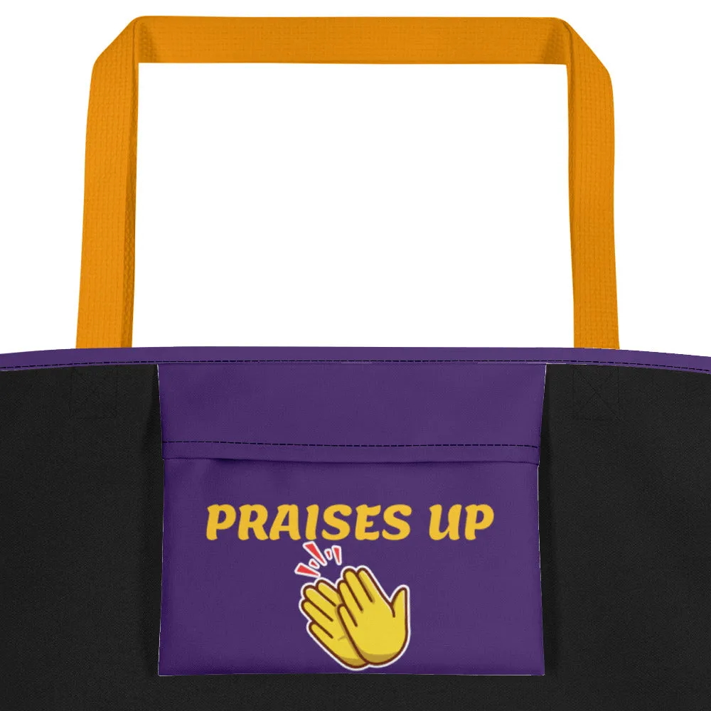 Praises Up Beach Bag