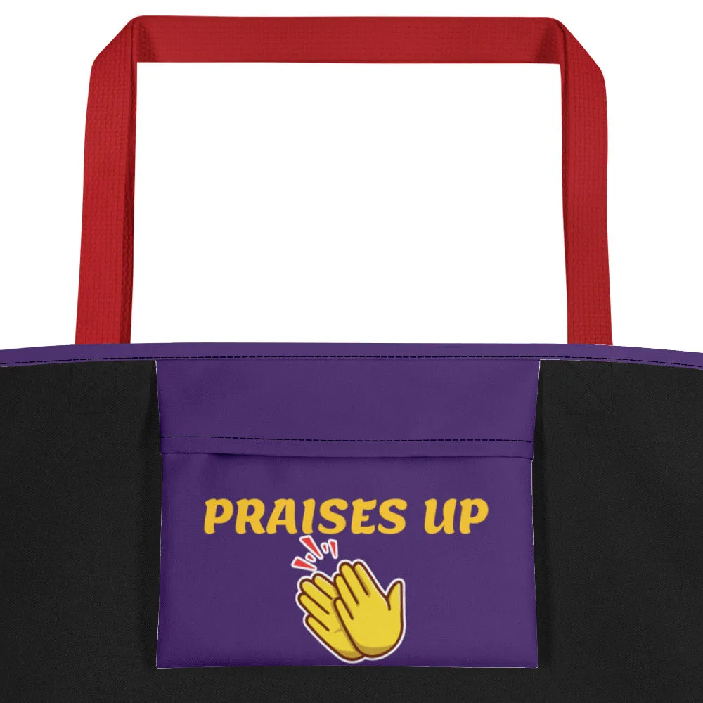 Praises Up Beach Bag