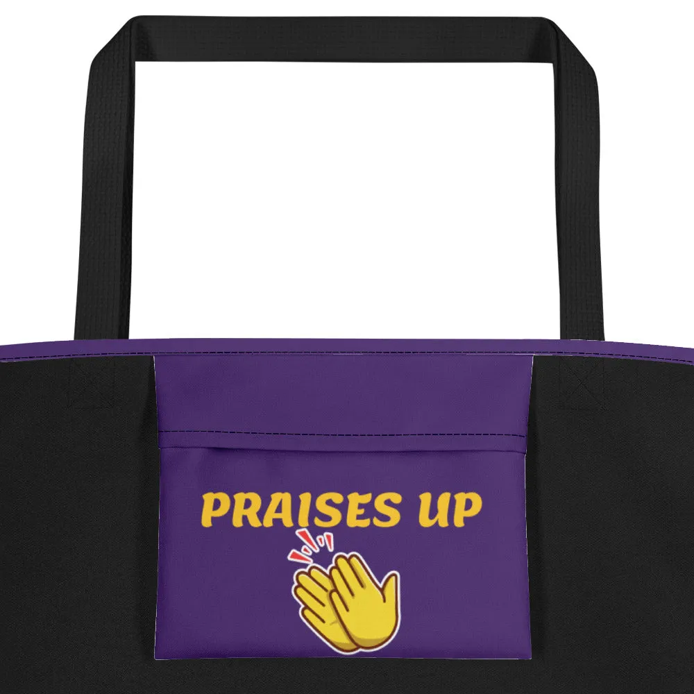Praises Up Beach Bag