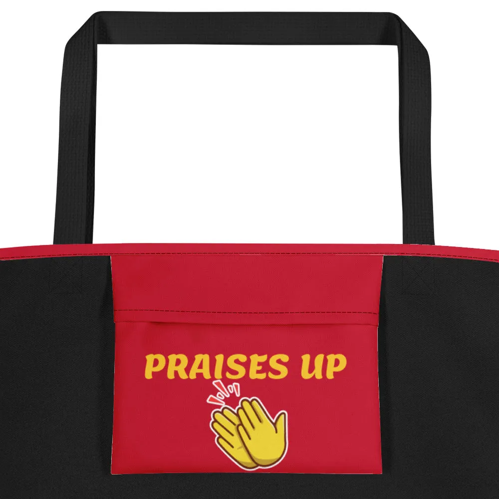 Praises Up Beach Bag