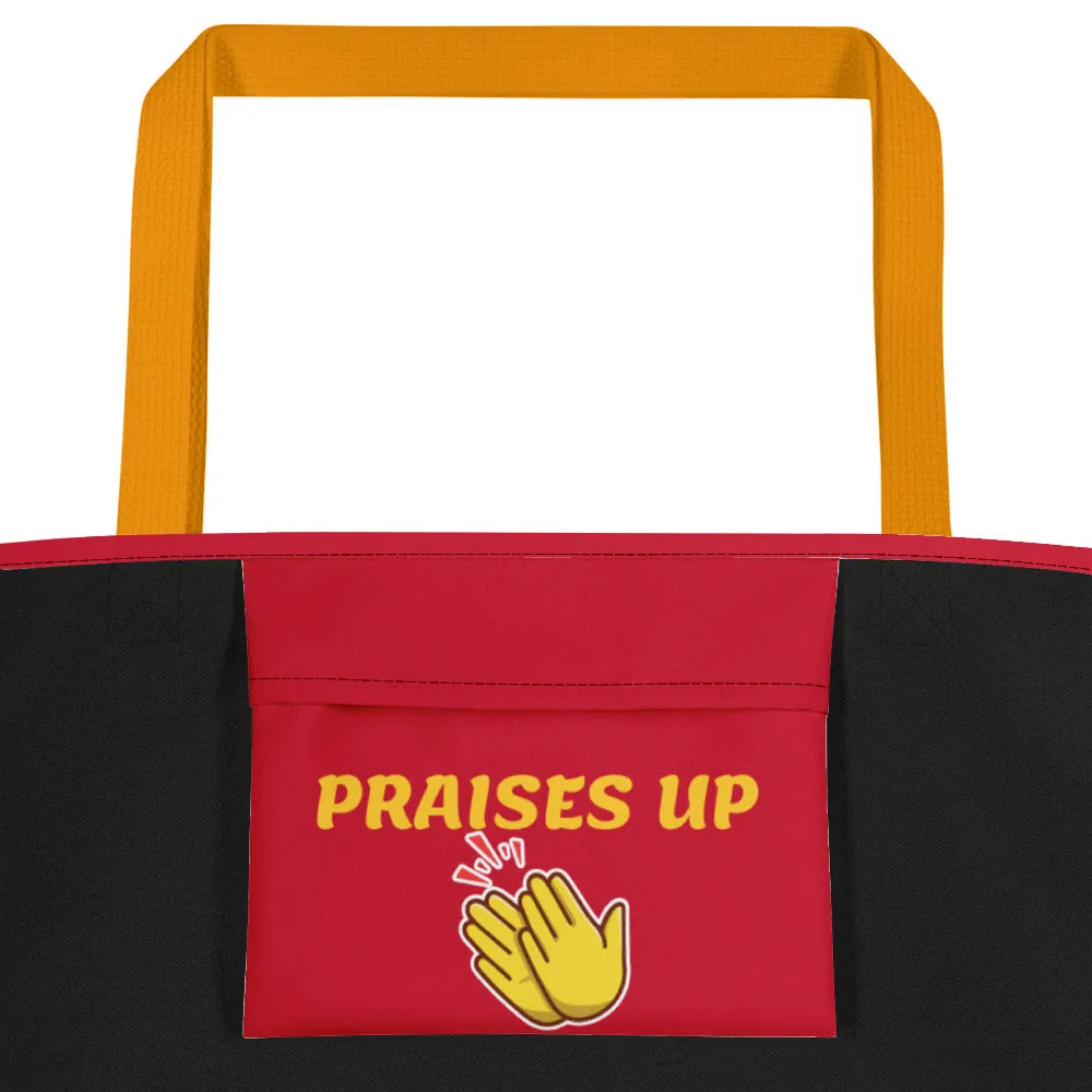 Praises Up Beach Bag