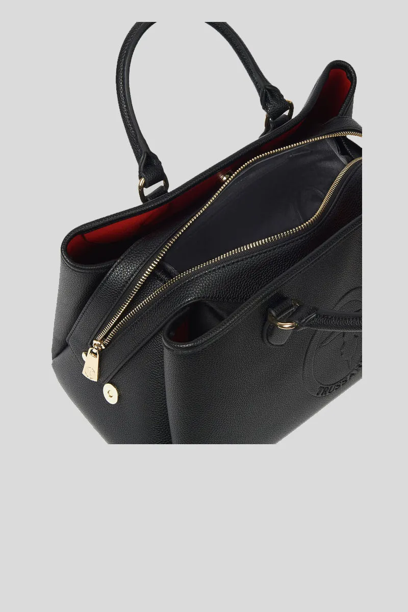Pre Iris Tote Md Stampa Cervo - Black
