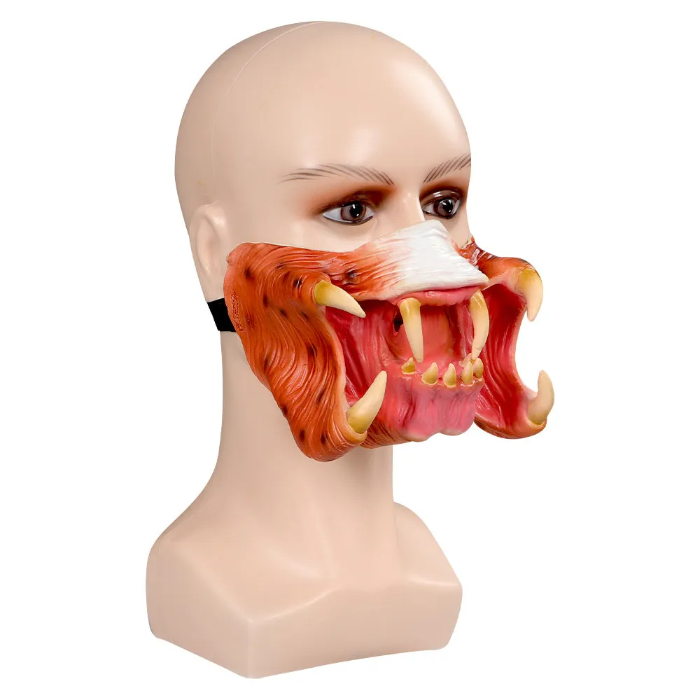 Predator Cosplay Latex Mask Halloween Costume Props