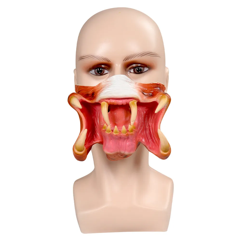Predator Cosplay Latex Mask Halloween Costume Props