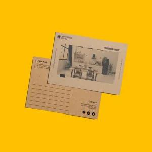 Premium Kraft Postcards