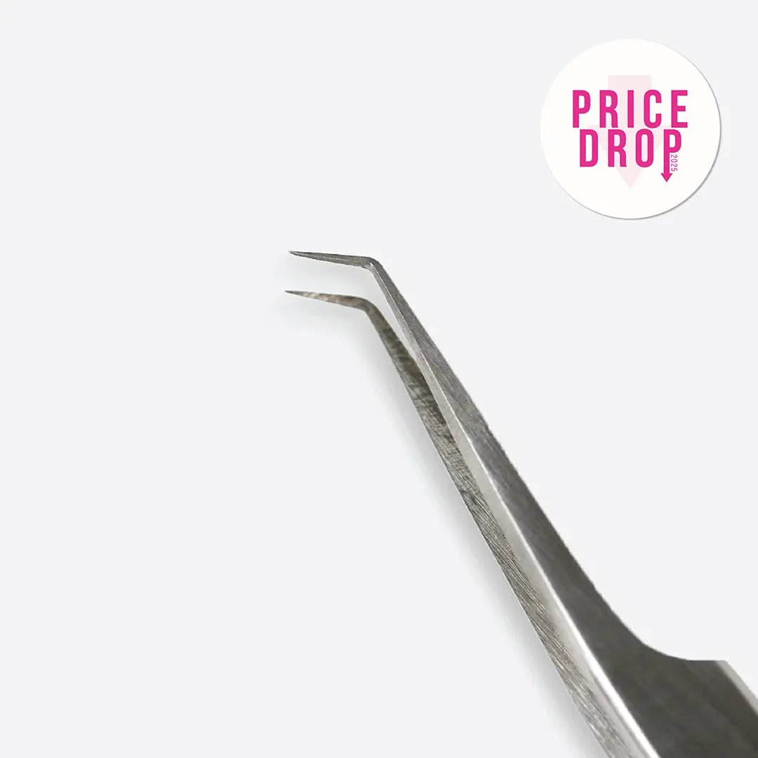 Premium Swan Angled Tweezers