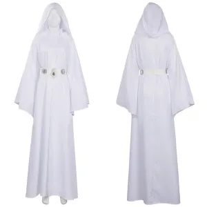 Princess Leia Cosplay Costume Dress Outfits Halloween Carnival Suit