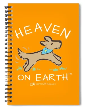 Pup/dog Heaven On Earth - Spiral Notebook