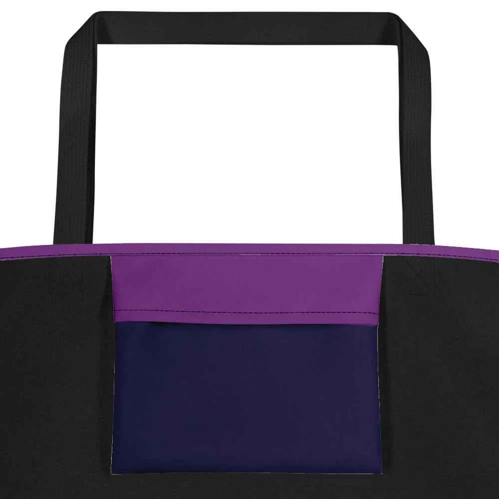 Purple Unicorn - Beach Bag