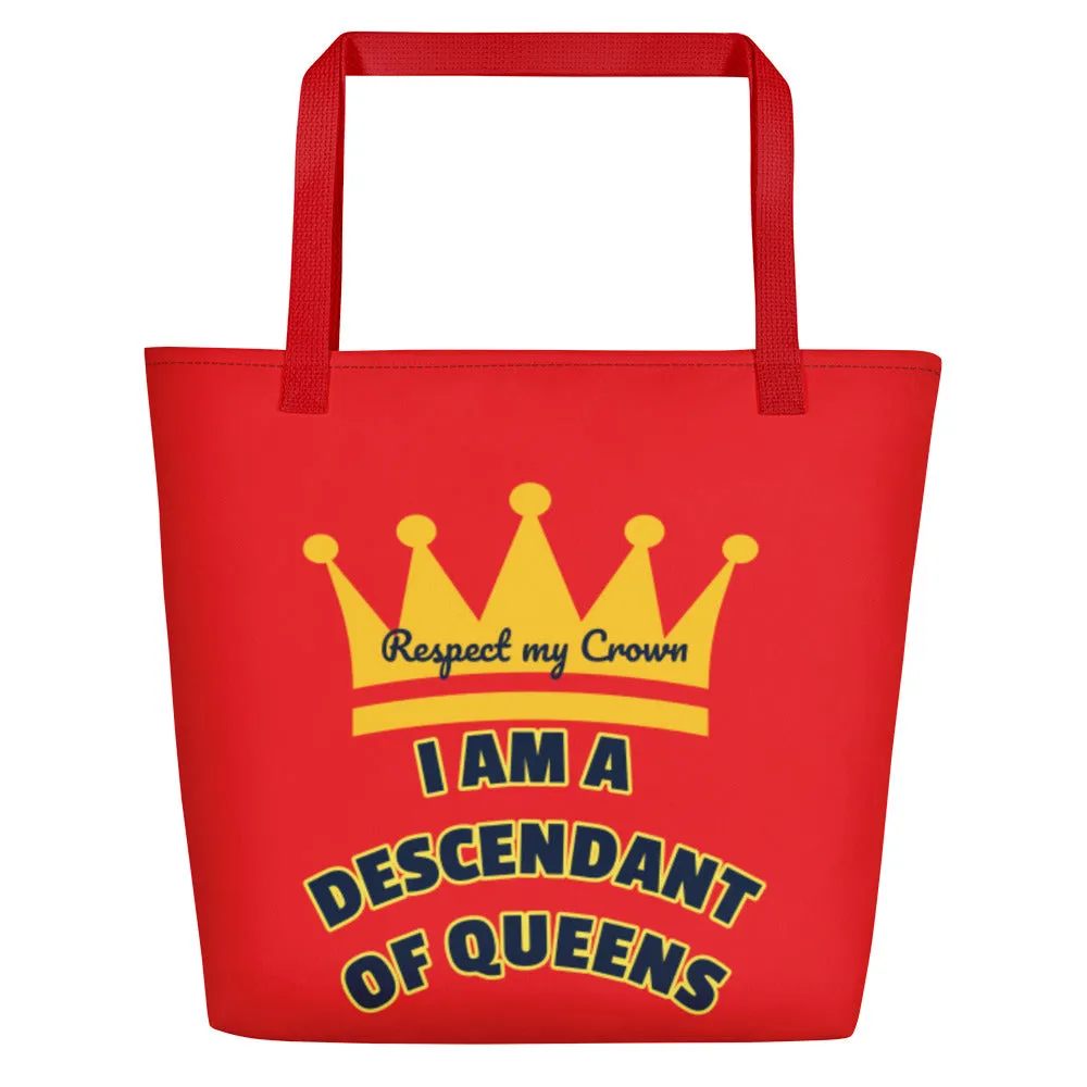 Queen Beach Bag