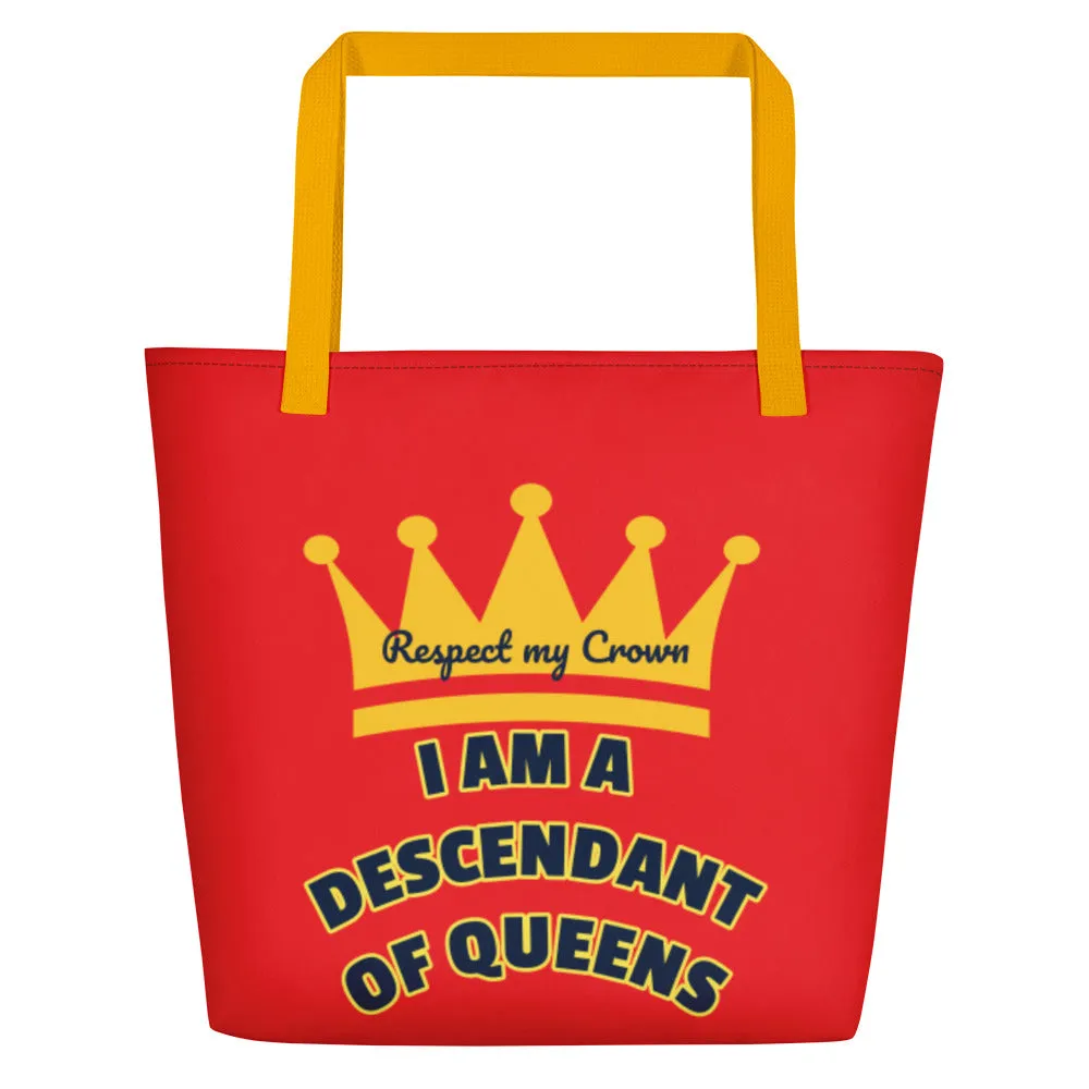 Queen Beach Bag