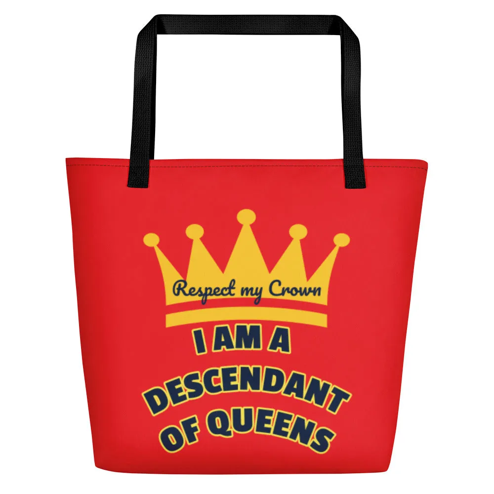 Queen Beach Bag