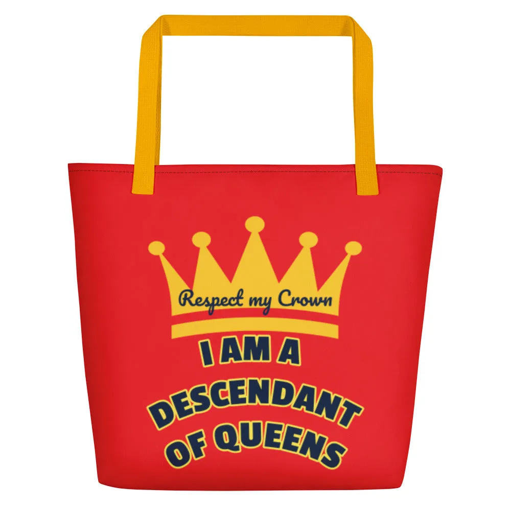 Queen Beach Bag