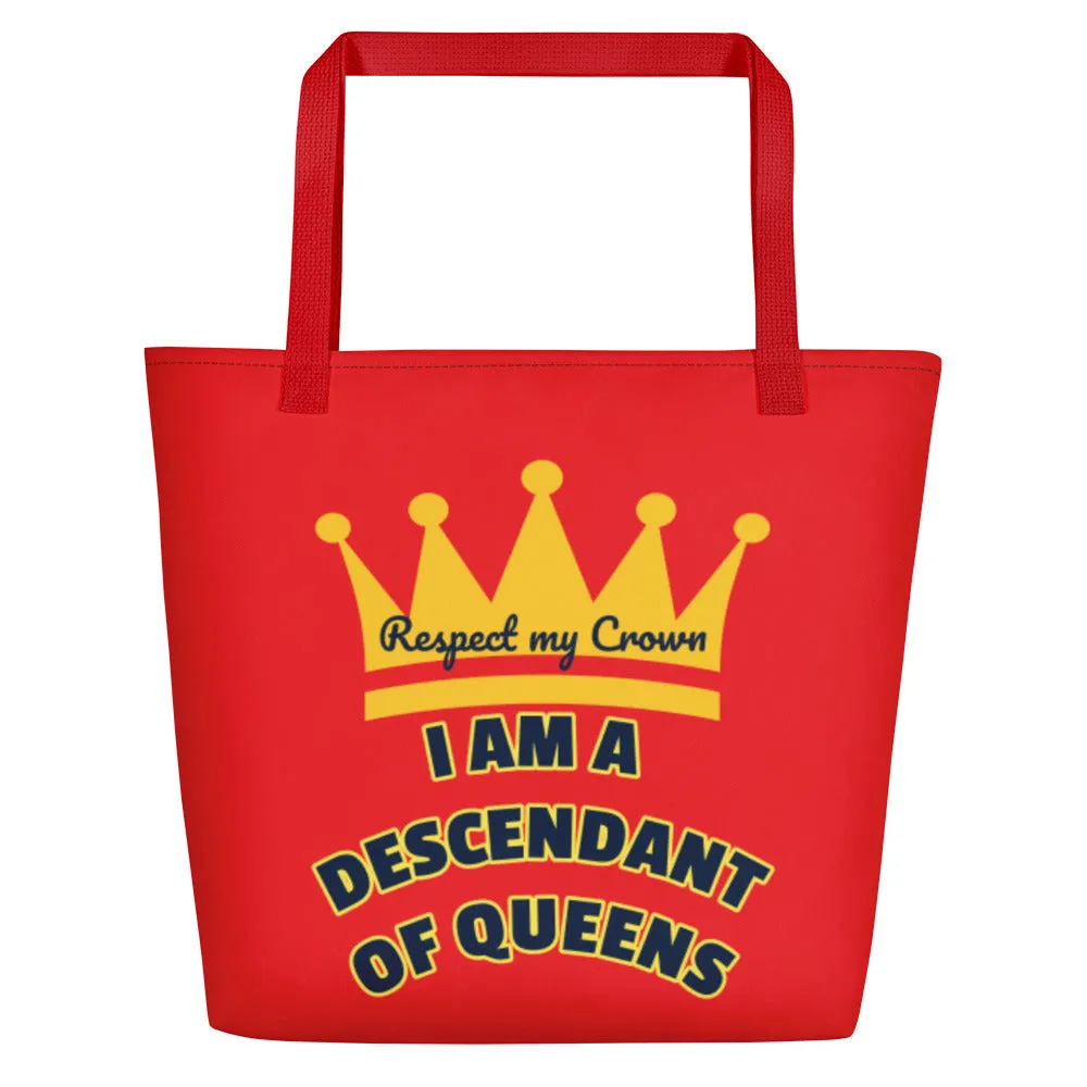 Queen Beach Bag