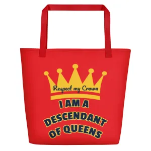 Queen Beach Bag