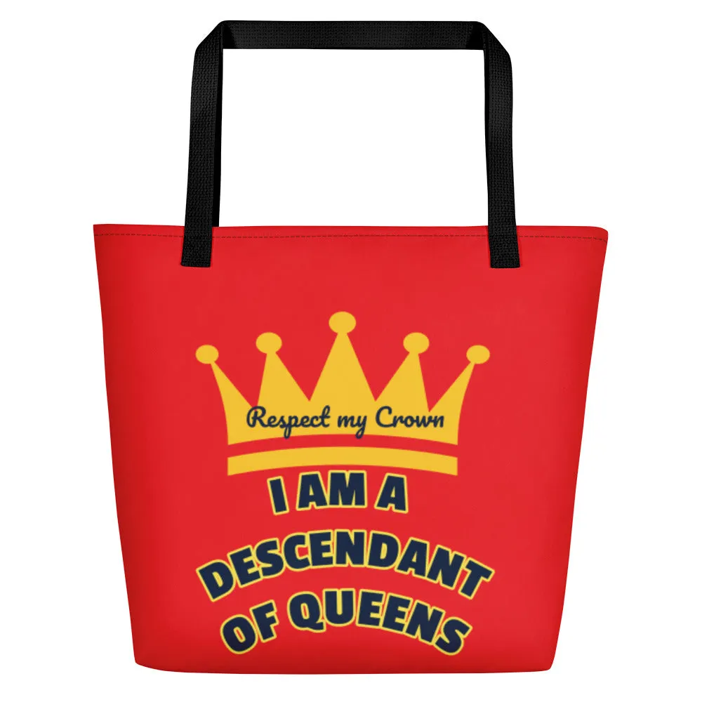 Queen Beach Bag