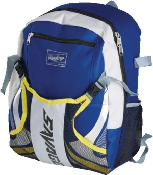 RAWLINGS SAVAGE YOUTH BASEBALL BACKPACK M2MAYO-3-27