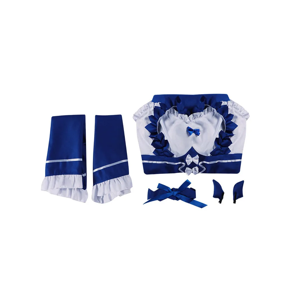 Re Zero Rem Cosplay Costume Princess Outfits Halloween Carnival Suit