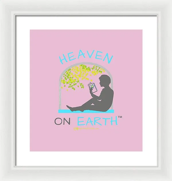 Reading Heaven On Earth - Framed Print