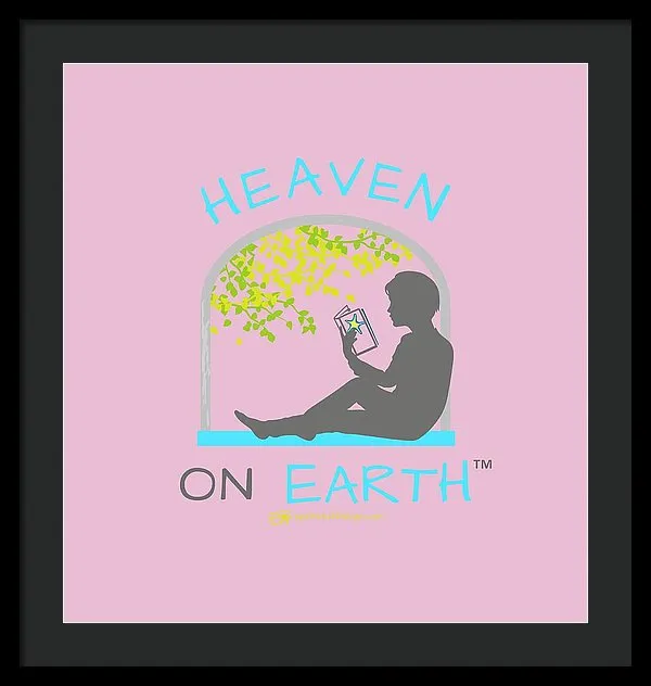 Reading Heaven On Earth - Framed Print