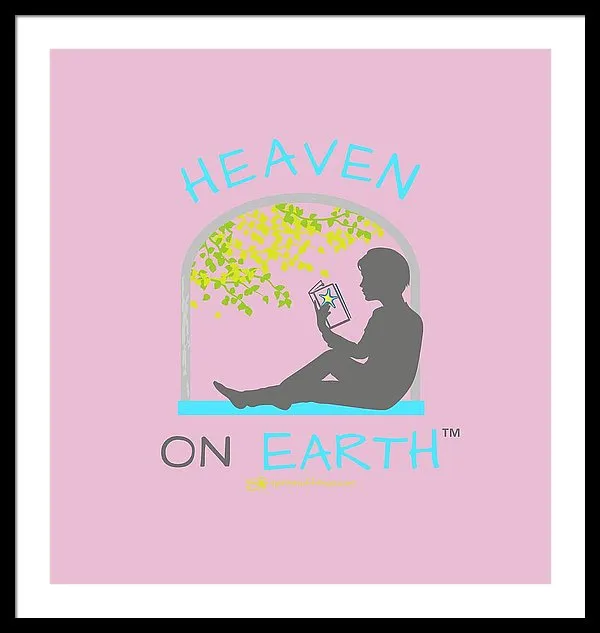 Reading Heaven On Earth - Framed Print