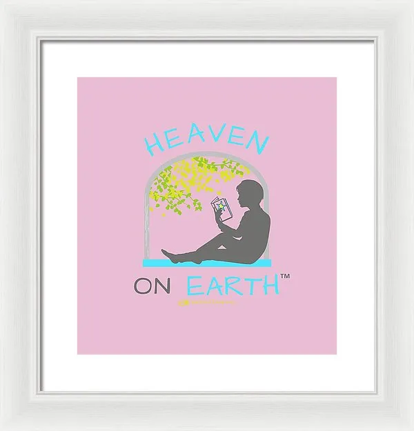 Reading Heaven On Earth - Framed Print