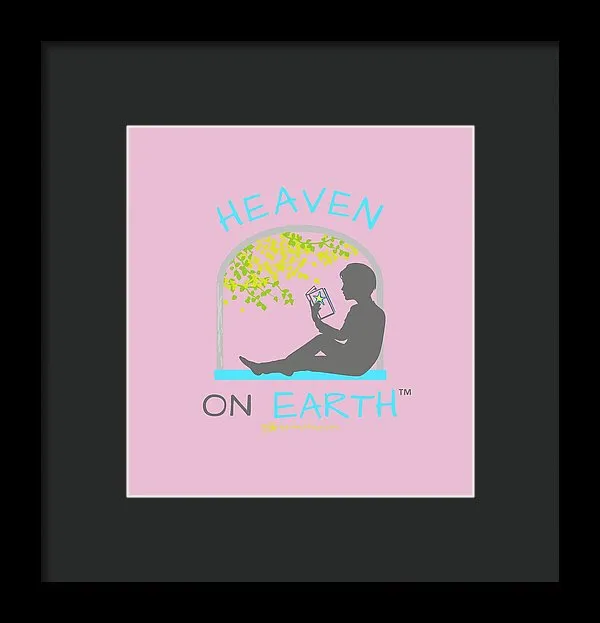 Reading Heaven On Earth - Framed Print