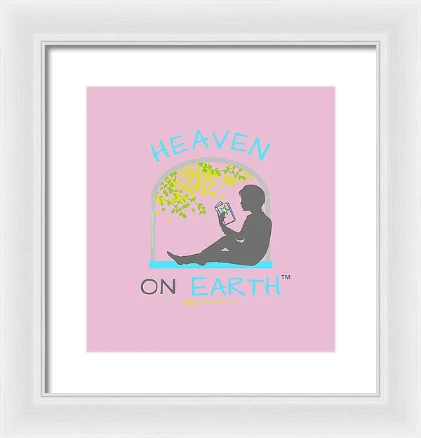 Reading Heaven On Earth - Framed Print
