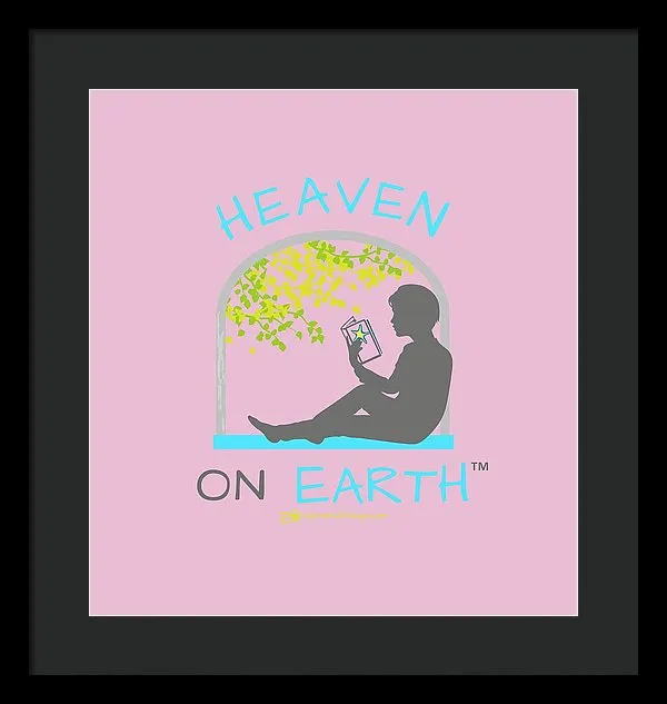 Reading Heaven On Earth - Framed Print