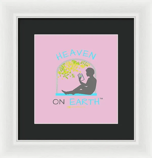 Reading Heaven On Earth - Framed Print