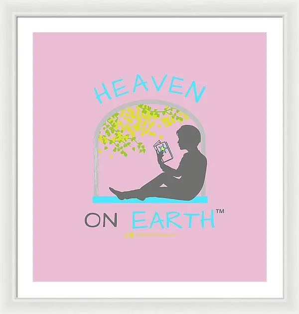Reading Heaven On Earth - Framed Print