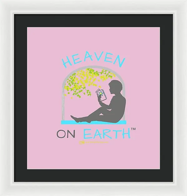Reading Heaven On Earth - Framed Print