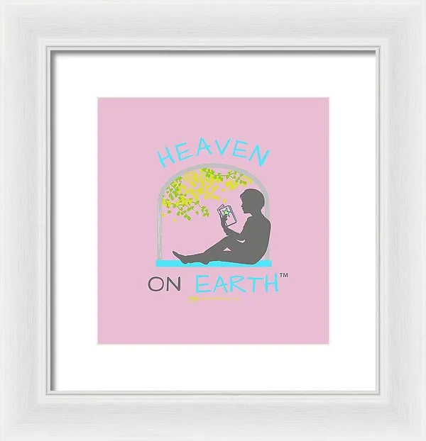 Reading Heaven On Earth - Framed Print