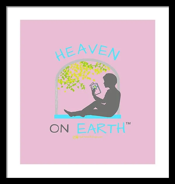 Reading Heaven On Earth - Framed Print