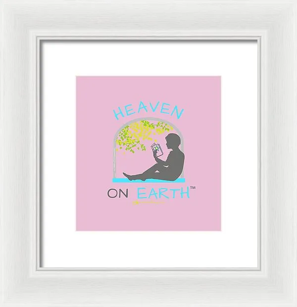 Reading Heaven On Earth - Framed Print
