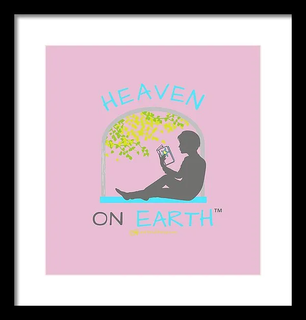 Reading Heaven On Earth - Framed Print