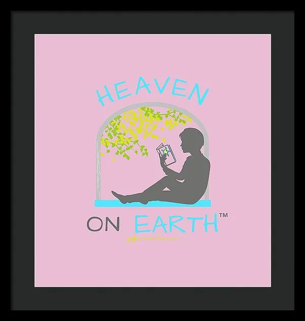 Reading Heaven On Earth - Framed Print