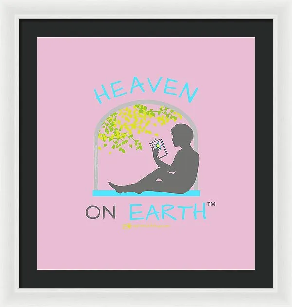Reading Heaven On Earth - Framed Print