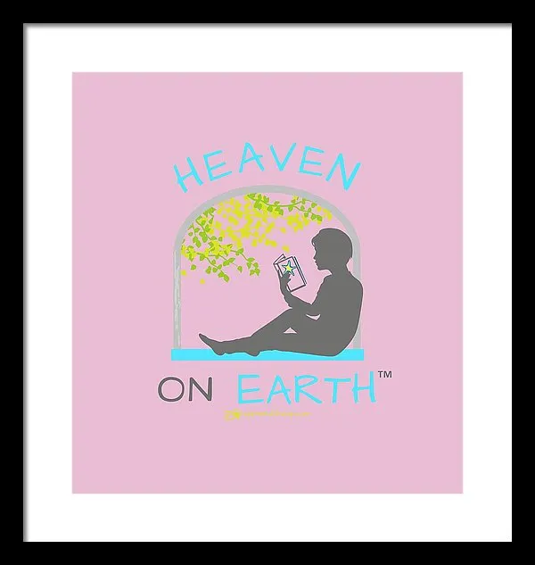 Reading Heaven On Earth - Framed Print