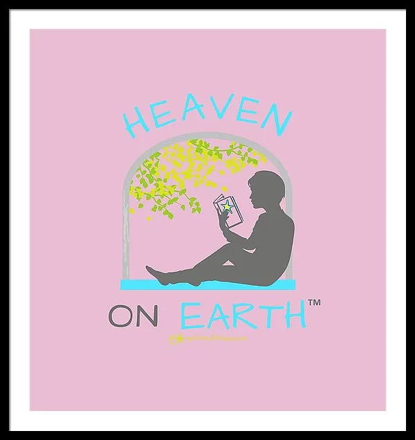 Reading Heaven On Earth - Framed Print