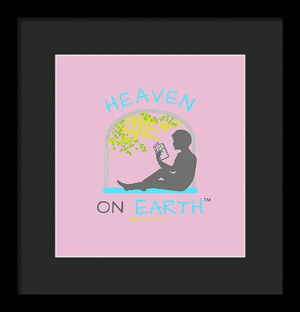 Reading Heaven On Earth - Framed Print