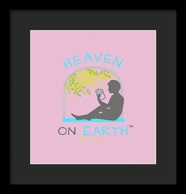 Reading Heaven On Earth - Framed Print