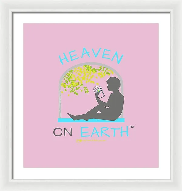 Reading Heaven On Earth - Framed Print