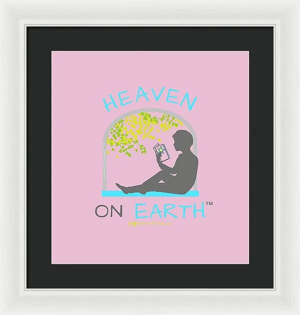 Reading Heaven On Earth - Framed Print
