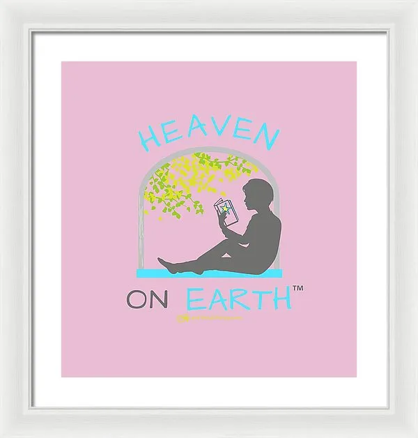 Reading Heaven On Earth - Framed Print