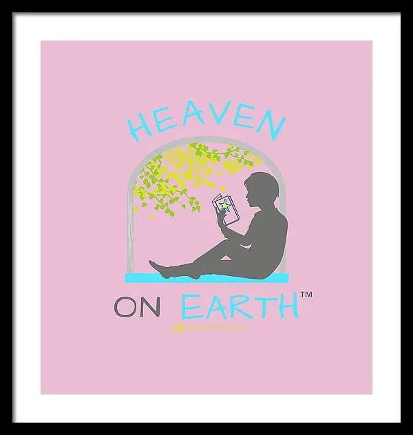 Reading Heaven On Earth - Framed Print